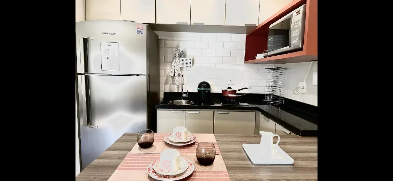 415 - Rentaqui - Flat Jardins Residence Confort Sao Paulo 0*,